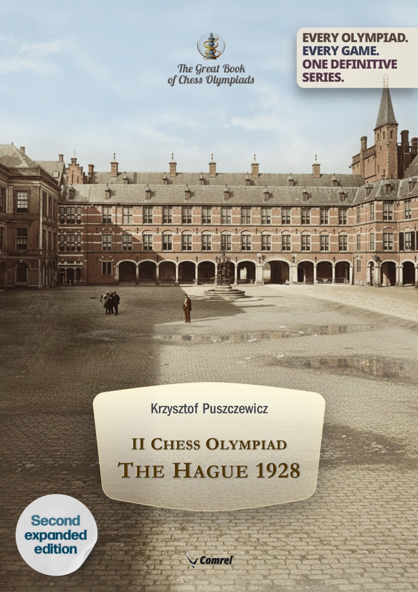 2nd Chess Olympiad The Hague 1928 – e-book cover from The Great Book of Chess Olympiads