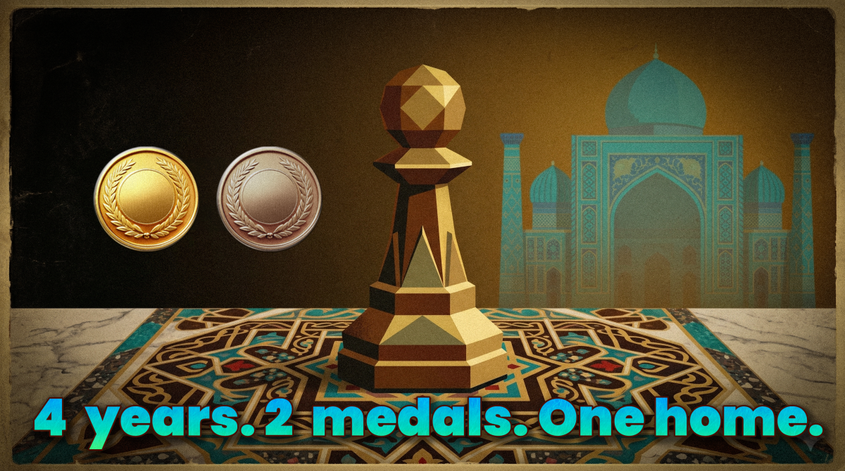 From Chennai 2022 to Samarkand 2026: Uzbekistan's Four-Year Arc